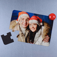 Magnetic Merry Christmas Invitation Puzzle, 5x7