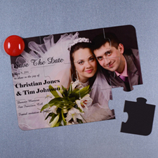 Personalized Magnetic Save The Date Invitation Puzzle