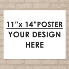 Photo Poster Single Image 11X14 Landscape