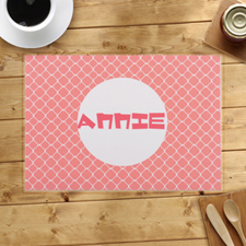 Personalized Clover Carol Monogrammed Placemats