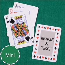 Mini Size Playing Cards Classic Transparent Standard Index_Copy