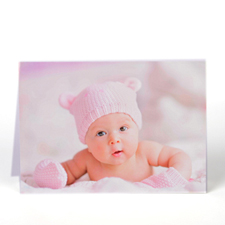 Personalized Welcome Baby Greeting Cards