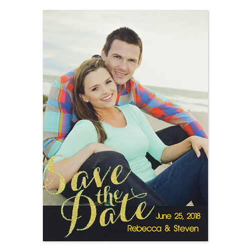Personalized Perfect Match Save The Date Cards