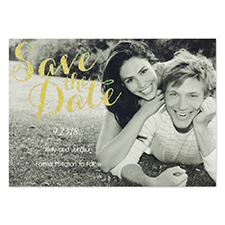 Personalized Happily Together Save The Date Cards
