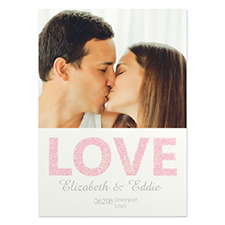 Personalized Expression Of Love Save The Date Cards
