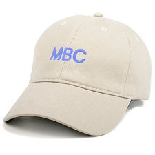 Custom Embroidery Baseball Cap, Khaki