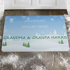 Create Your Own Winter Wonder Door Mat