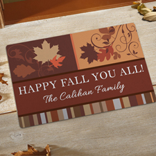 Create Your Own Fall Fun Door Mat