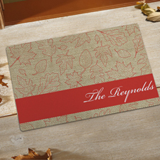 Create Your Own Fall Leaves Door Mat