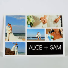 Custom Printed Delicate Thank You Greeting Card