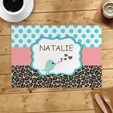 Personalized Bird Placemats