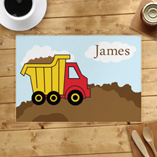 Personalized Truck Placemats