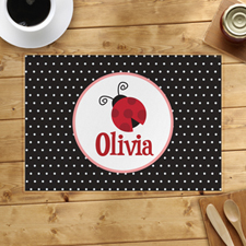 Personalized Beetle Placemats
