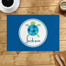 Personalized Sea Tortoise Placemats