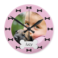My Best Friend Personalized Acrylic Clock Custom Printed