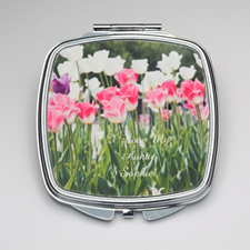 Personalized Photography Compact Make Up Mirror