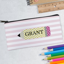 Design Your Own Pink Pencil Pencil Case