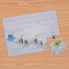 Personalized Corporate Puzzle Invite