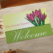 Create Your Own Welcome Spring Door Mat