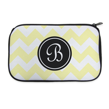 Personalized Neoprene Classic Chevron Cosmetic Bag (6 X 10 Inch)