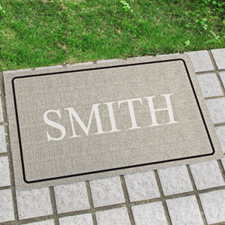 Create Your Own Initial Door Mat