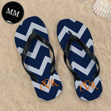 Chevron Beach Sandals, Men Medium