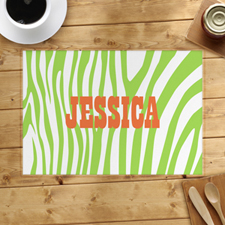 Lime Skin Personalized Placemat