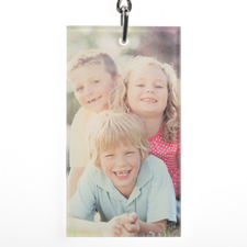 Personalized Acrylic Keychain Rectangular 1.5