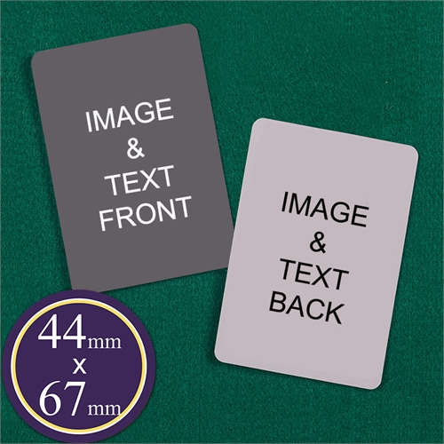 Custom Mini European Playing Cards 44mm X 67mm