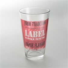 Custom Full Color Imprint Drinking Glass