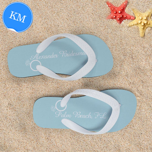 Ocean Wedding Ring, Kids' Medium