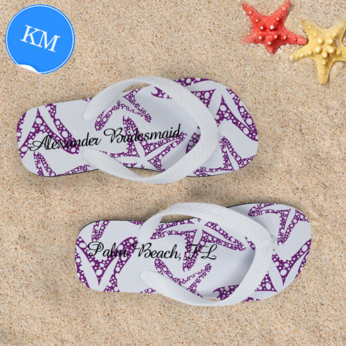 Plum Sea Star, Kids Medium
