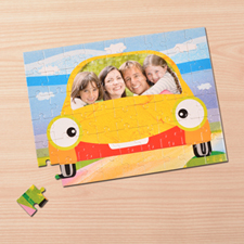 Personalized My Car 12X16.5 Photo Puzzle