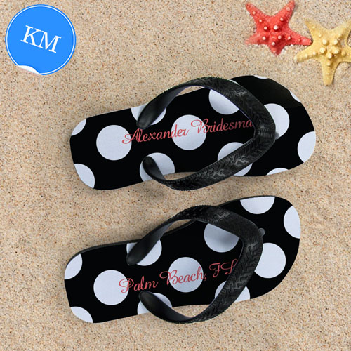 Black Large Dot, Kids Medium