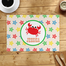 Crab Personalized Placemat