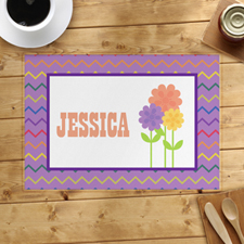 Flower Personalized Placemat
