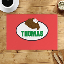 Baseball Personalized Placemat