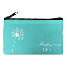 Floral Personalized Cosmetic Bag