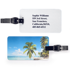 Custom Gallery Luggage Tag