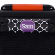Black Clover Personalized Luggage Handle Wrap