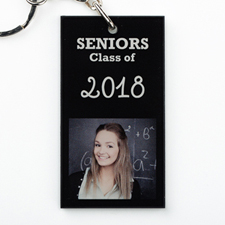 Graduation Personalized Acrylic Rectangular Keychain