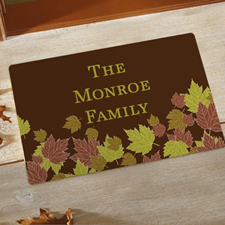 Fall Personalized Doormat