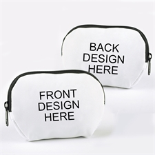 Custom Full Color Print Zipper Pouch 6X4.25 (2 Image)