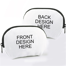 Custom Full Color Print Zipper Pouch 6.8X4.8 (2 Image)