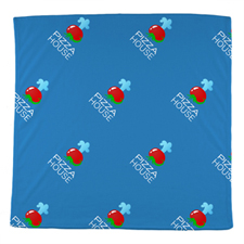 Custom Bandana With Company Logo Full Color, 20X20 Inch