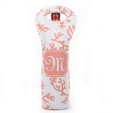 Carol Reef Personalized Neoprene Wine Tote Bag