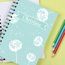 Dandelion Personalized Notebook