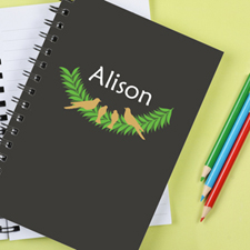 Birds Personalized Notebook