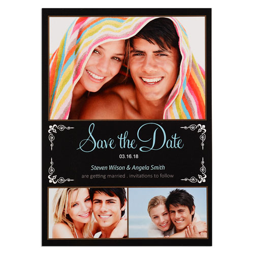 We'Re Getting Married Personalized Photo Save The Date Card