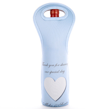Custom Wedding Party Thank You Neoprene Wine Bag